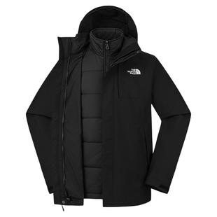 北面三合一冲锋衣棉服内胆男25秋冬新款户外防风防水硬壳外套8GJZ