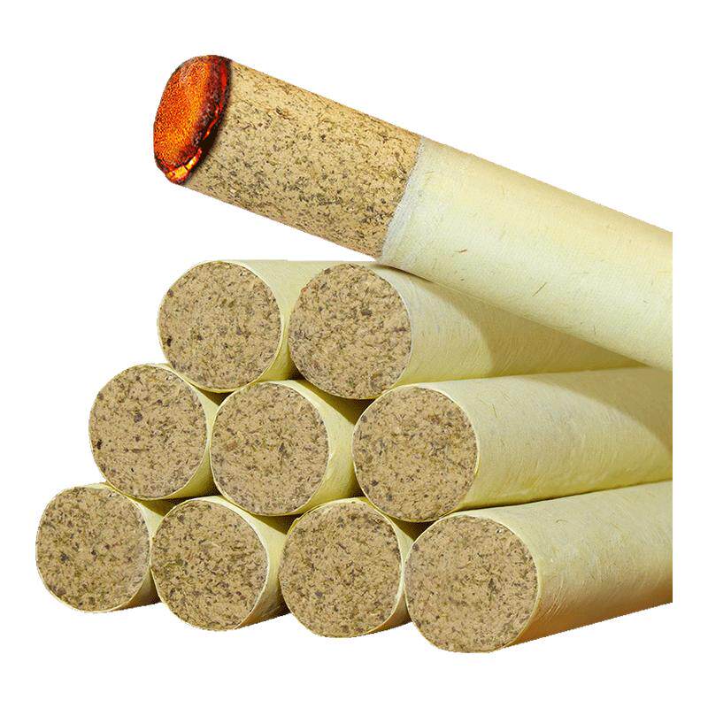 艾绒艾灸条散装艾灸馆批发家用艾条艾柱艾草叶纯艾陈年艾灸棒