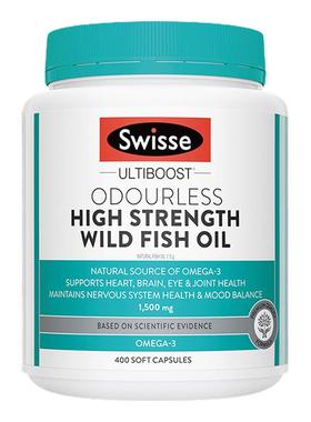 Swisse斯维诗深海鱼油omega3成人中老年dha护心眼脑胶囊1500mg