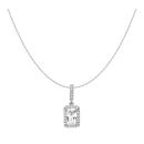 HEFANG何方珠宝奥莱限定小方糖项链女多巴胺轻奢锁骨链女圣诞礼物