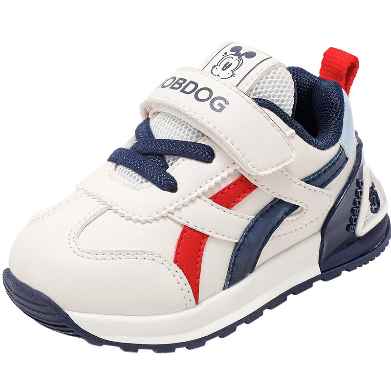 巴布豆童鞋儿童宝宝鞋2025新款冬季一岁加绒男童二棉鞋男宝学步鞋