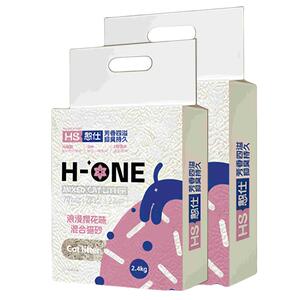 憨仕樱花猫砂豆腐砂混合猫砂除臭低尘易结团不粘底猫咪用品