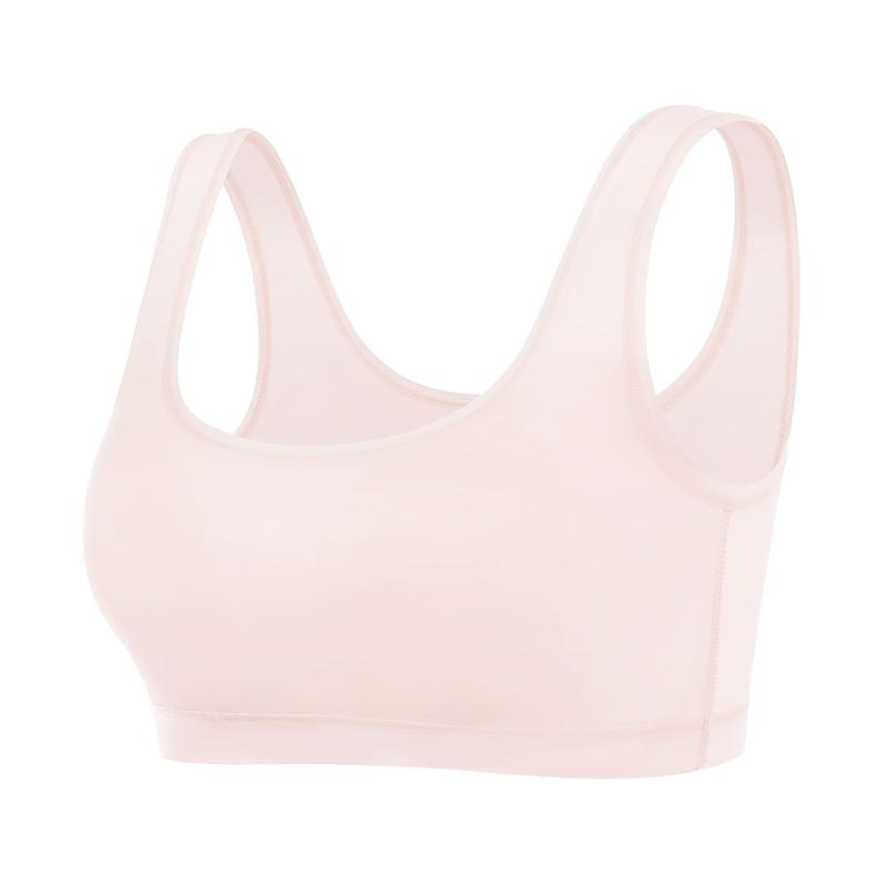 【超薄水光棉】全棉时代少女文胸内衣纯棉透气学生背心青春发育期