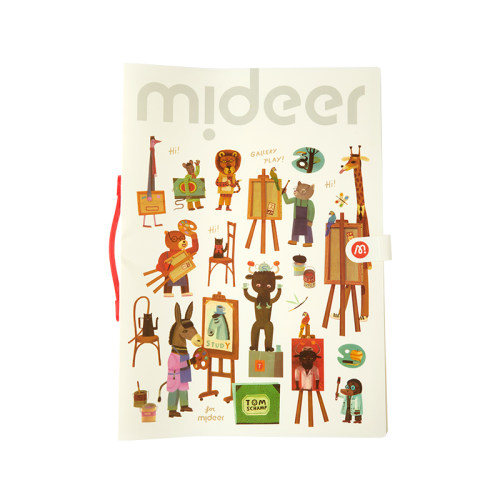 mideer奖状收集册画册收纳册