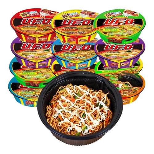日清ufo飞碟炒面拌面方便面夜宵