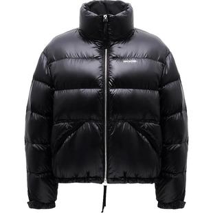 LINC金羽杰短款羽绒服女款春季新款轻薄立领面包服保暖外套1296