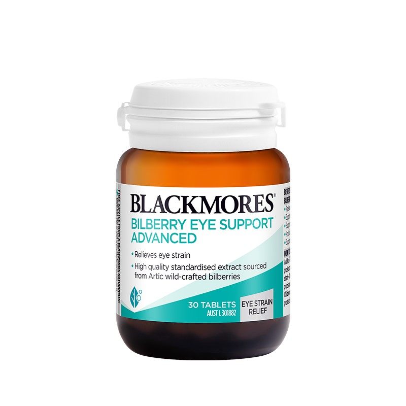 【自营】澳洲BLACKMORES/澳佳宝蓝莓护眼片升级配方30片,保健食品/膳食营养补充食品,越橘/蓝莓提取物,淘宝优惠券,粉丝福利购,淘宝优惠卷