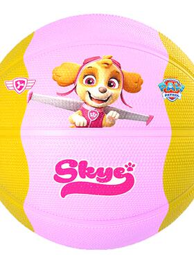 汪汪队花瓣篮球儿童皮球3岁以上宝宝拍拍球幼儿园专用弹力球玩具