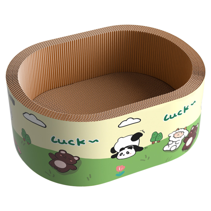 加深猫抓板猫窝一体耐抓耐磨不掉屑新型猫爪板猫抓盆猫咪磨爪神器,宠物/宠物食品及用品,猫抓板,淘宝优惠券,粉丝福利购,淘宝优惠卷