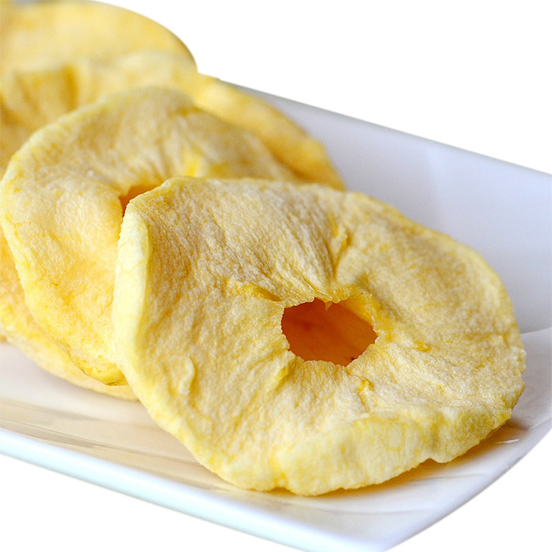 隅享蜜蜜果苹果圈软口感苹果干软烤苹果片零食水果干品质出口大圈