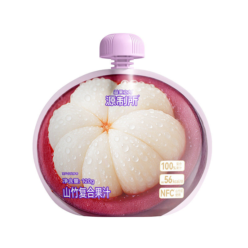 源制所100%果汁多口味可选120g