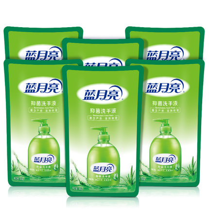 蓝月亮洗手液家用抑菌保湿500g芦荟补充装实惠袋装正品官方旗舰店