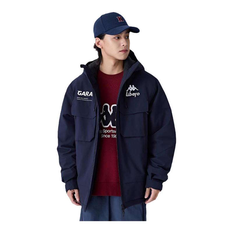 Kappa卡帕百搭连帽棉服