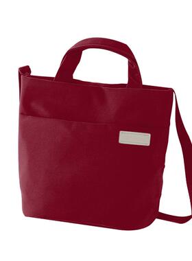 ELECOM休闲托特包手提包单肩斜挎菜篮子大容量通勤包包女新年礼物