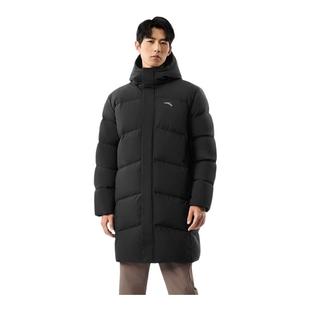 安踏中长款运动羽绒服男款2025冬季新款官方正品鸭绒保暖棉服外套