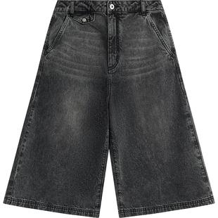 女装 牛仔短裤 裤 子休闲运动短裤 李宁七分休闲裤 梭织运动裤 女士夏季