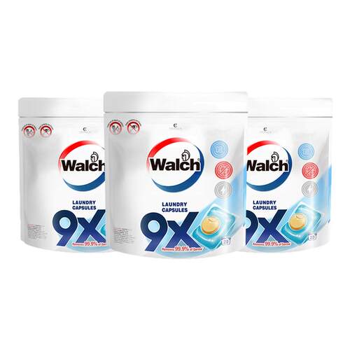 9倍洁净力，威露士9x洗衣凝珠