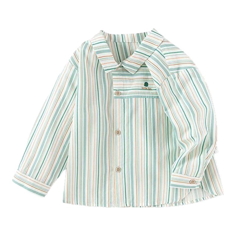 巴拉巴拉嬰兒襯衫男童夏裝
