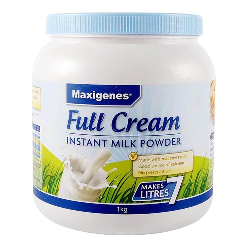 Maxigenes美可卓蓝胖子全脂奶粉全家营养脱脂奶粉蓝妹子1kg