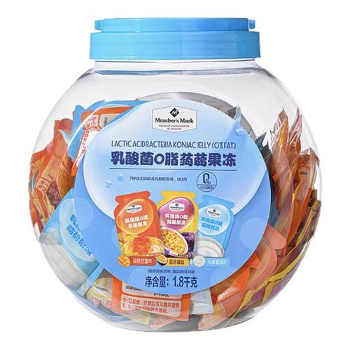 山姆代购MM乳酸菌0脂蒟蒻混合果冻杨枝甘露百香果吸吸冻超市正品