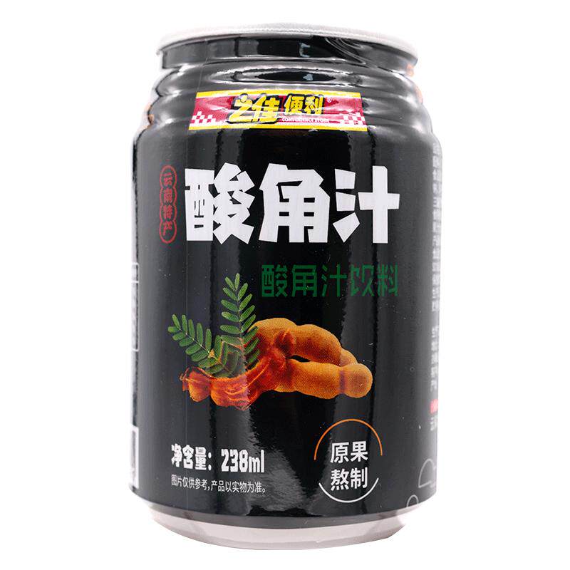 云南特产酸角汁饮料238ml*12罐 烧烤果汁饮料酸角果汁果味饮料