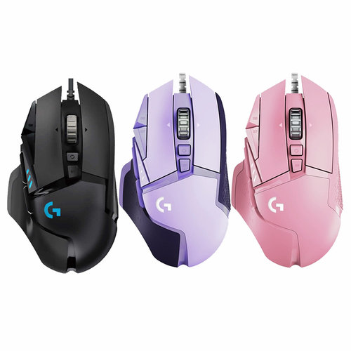 罗技G502HERO主宰者有线游戏鼠标RGB背光电竞专用电脑外设CSGO