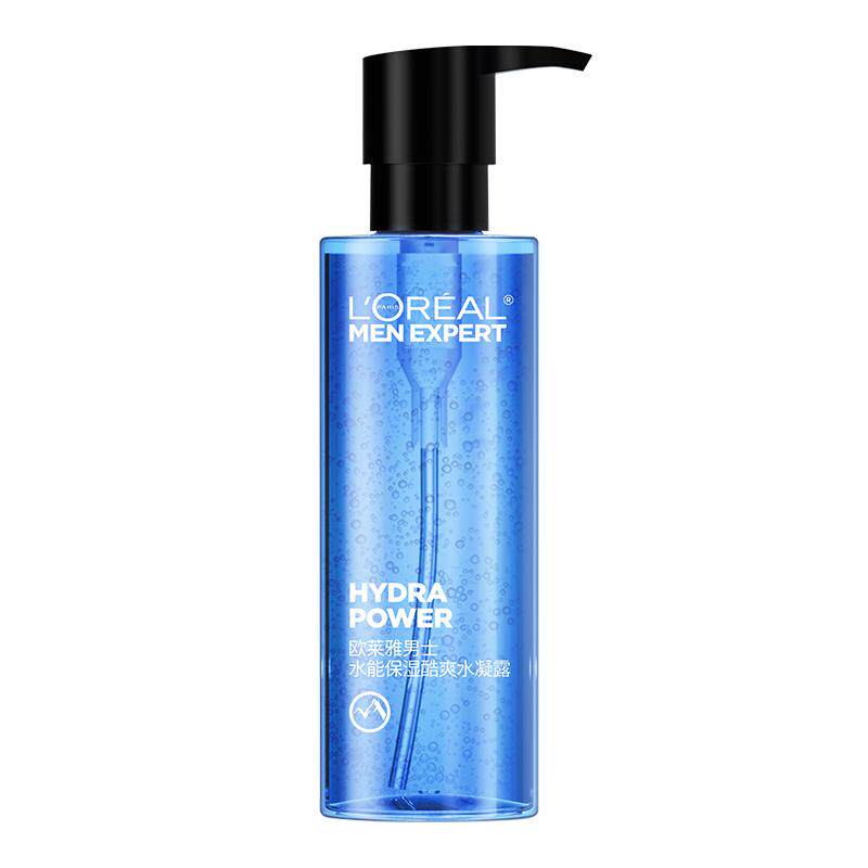 欧莱雅男士保湿补水水凝露水能护肤品化妆品官方旗舰店正品爽肤水