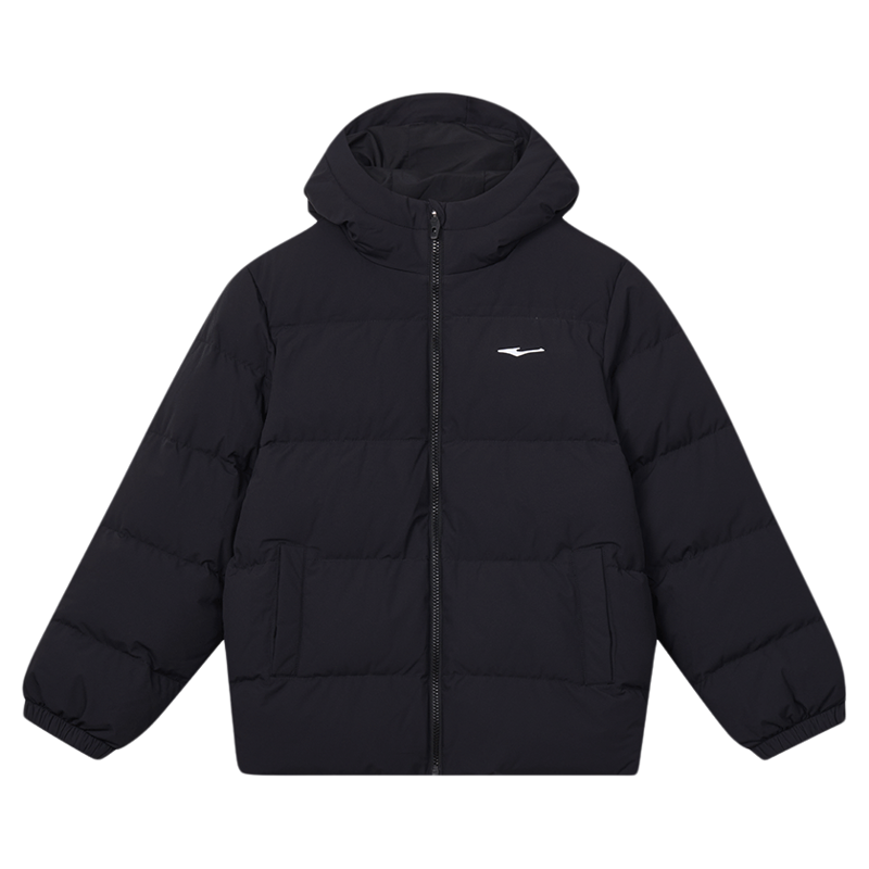 鸿星尔克童装儿童加厚羽绒服秋冬季男童保暖外套秋冬新款连帽冬装