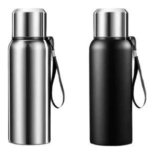 全钢保温杯定制logo大容量316保温壶茶水分离水杯便携伴手礼赠品