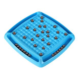 踩雷磁力对战棋棋子吸铁石球效应训练儿童专注力亲子互动益智玩具