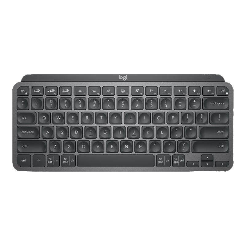 罗技MX Keys Mini无线蓝牙键盘商用便携背光笔记本电脑办公跨屏