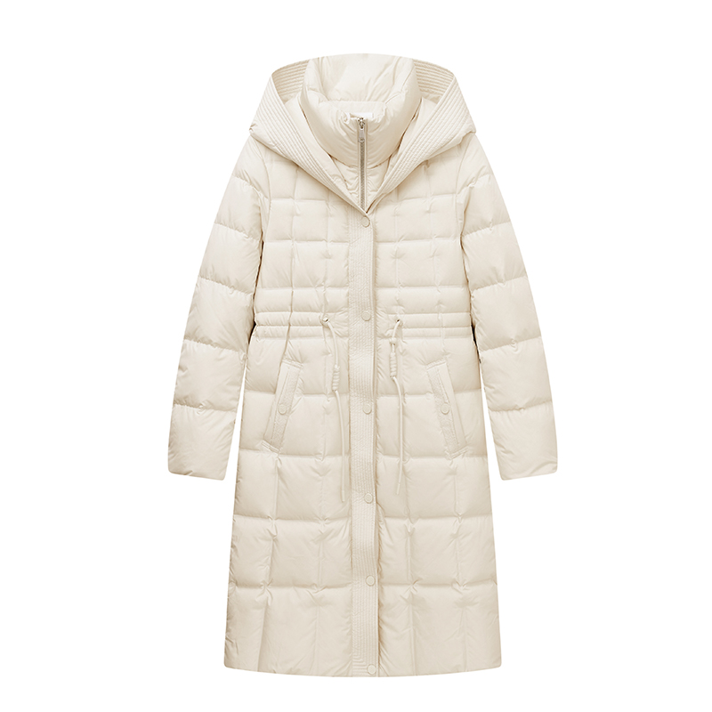 MOFAN摩凡冬新款米色羽绒服