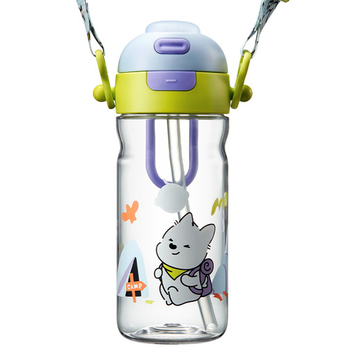 babycare二合一儿童吸管杯便携