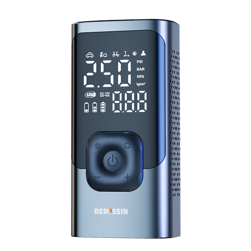 汽车轮胎充气泵充电宝一体机便携