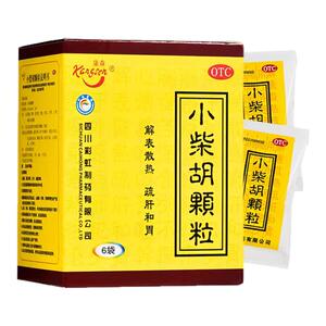 【康森】小柴胡颗粒10g*6袋/盒食欲不振疏肝和胃口苦咽干感冒清热解毒