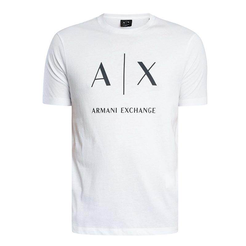 Armani/阿玛尼AX 男士时尚休闲纯棉圆领短袖T恤 XM002683 AF10356