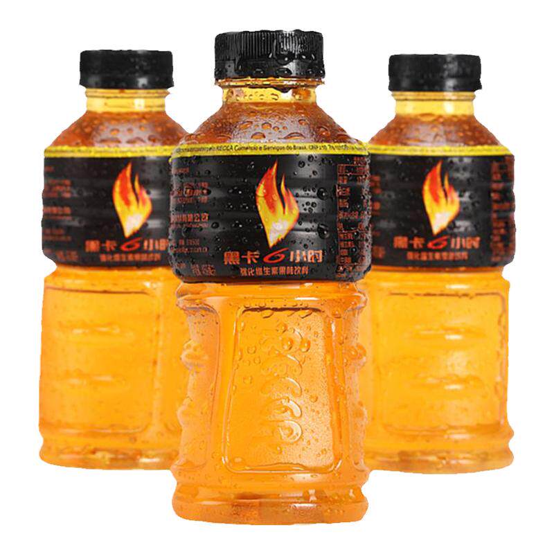 RECCA黑卡6小时强化维生素果味能量饮料450ml*15瓶整箱黑卡旗舰店