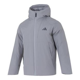 Adidas阿迪达斯男装2025冬季新款TECH DOWN JKT连帽羽绒服KQ5503