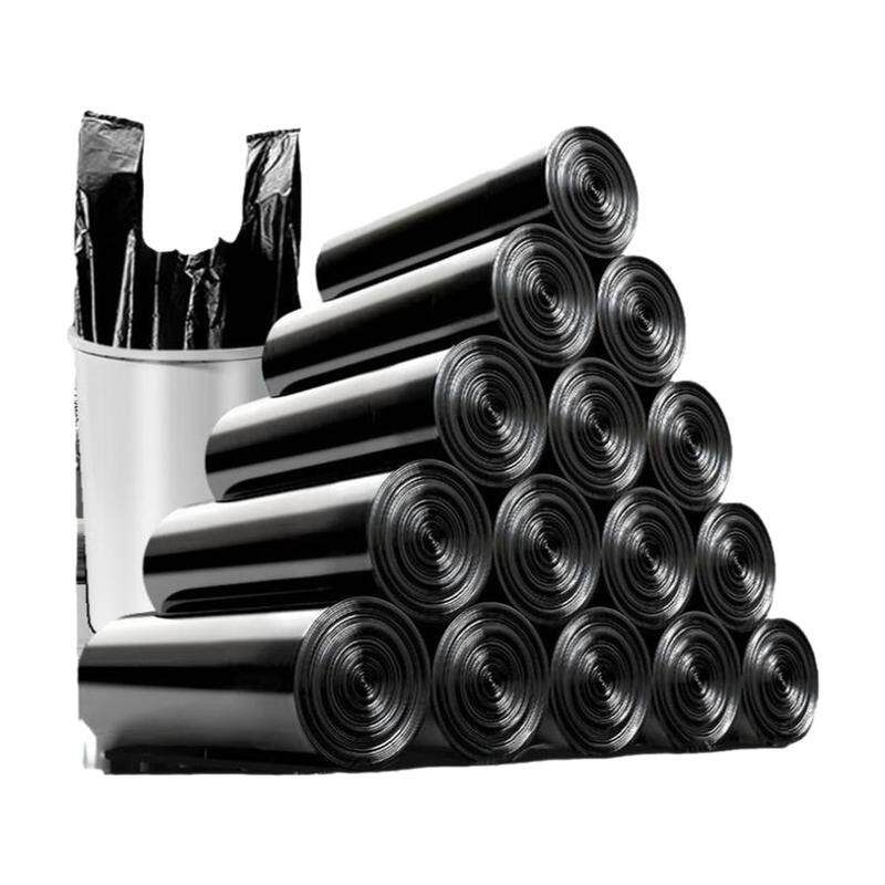 垃极袋大号50加厚手提式70新款黑色背心塑料袋办公室用家用卫生间