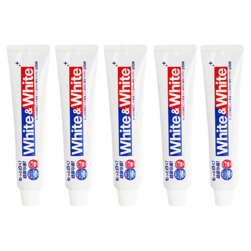 狮王去黄去口臭去渍含氟美白牙膏