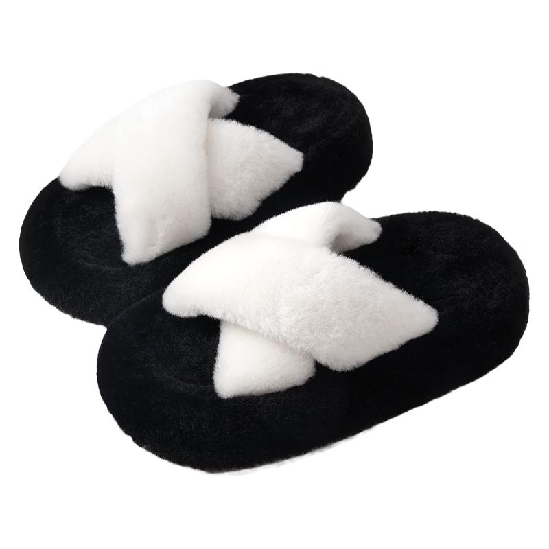 毛绒时尚高级感ins毛毛鞋