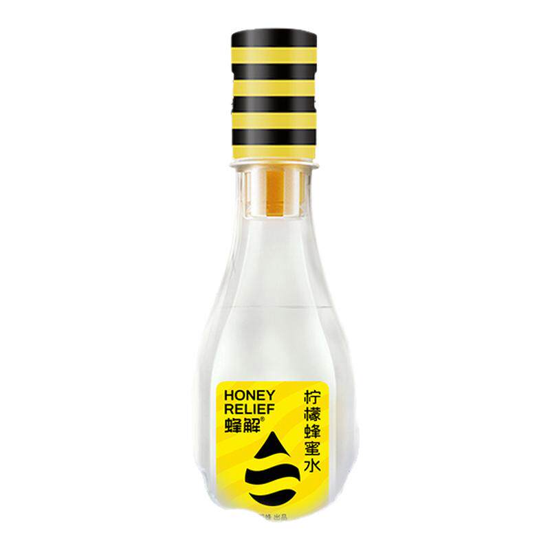 蜂解柠檬蜂蜜水分离式健康便捷式(330ml+30g)*15瓶饮料整箱装