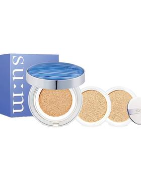 苏秘惊喜水分气垫BB霜粉底液1号色水感妆效清透持妆提亮肤色遮瑕