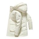 【紫钻系列】鸭鸭中长款羽绒服男2025秋冬新品时尚连帽加厚外套S