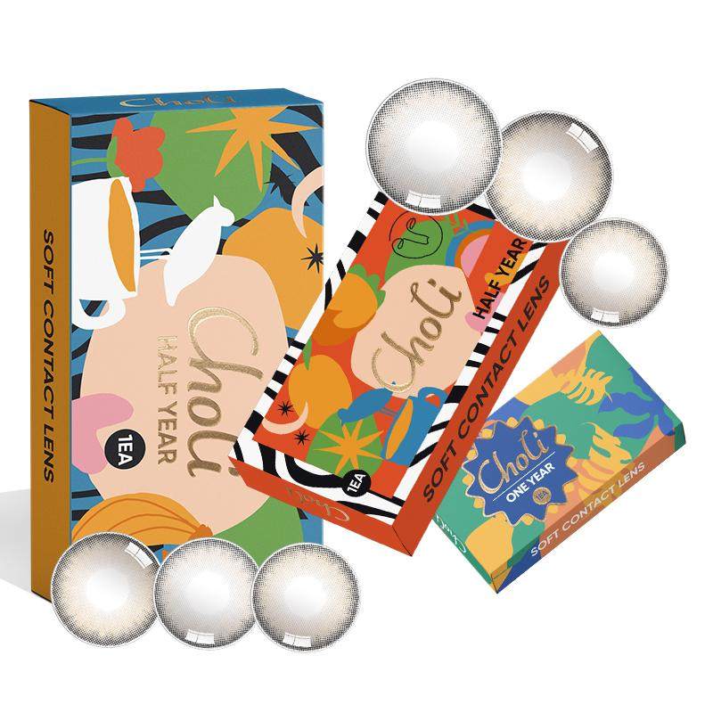 choli进口美瞳2021新款大直径自然混血年抛半年抛盒近视隐形眼镜,隐形眼镜/护理液,彩色隐形眼镜,淘宝优惠券,粉丝福利购,淘宝优惠卷