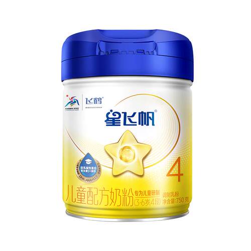 105/罐飞鹤星飞帆4段儿童奶粉