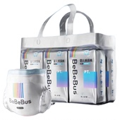 尿不湿 泡泡运动腰围婴儿纸尿裤 BeBeBus铂金装 奢宠拉拉学步裤