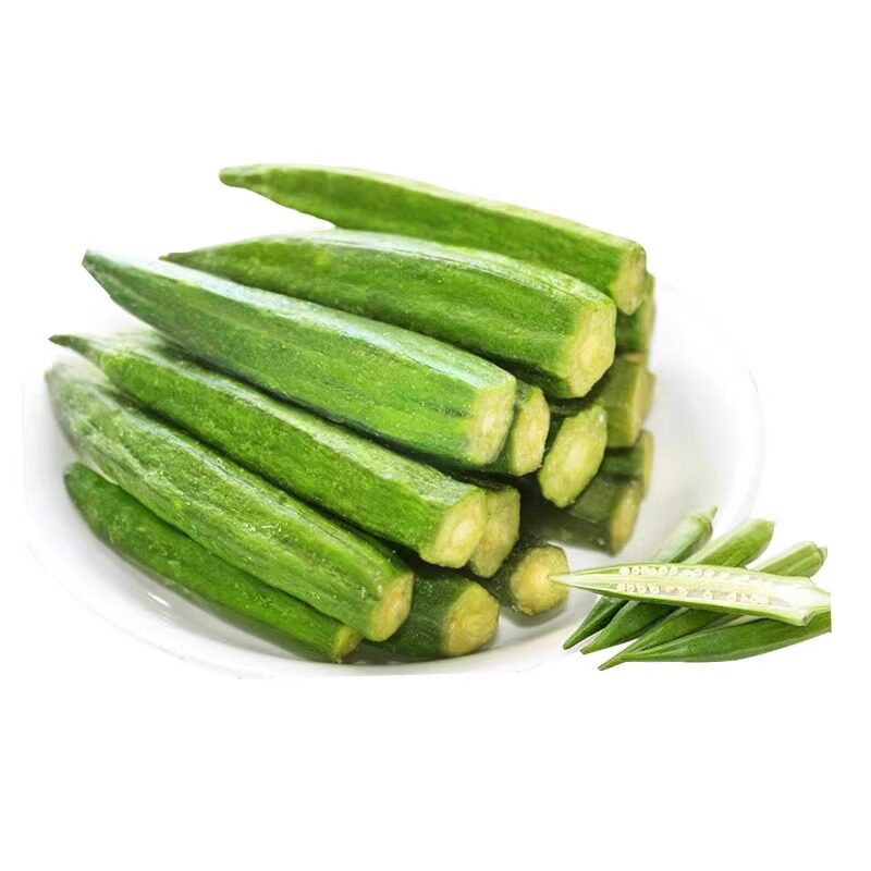 秋葵脆干原味冻干新鲜即食无蔗糖添加非油炸果蔬脆蔬菜干儿童零食