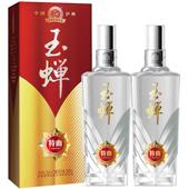 浓香型白酒 52度2瓶礼盒装 送礼推荐 玉蝉老酒玉蝉特曲酒39