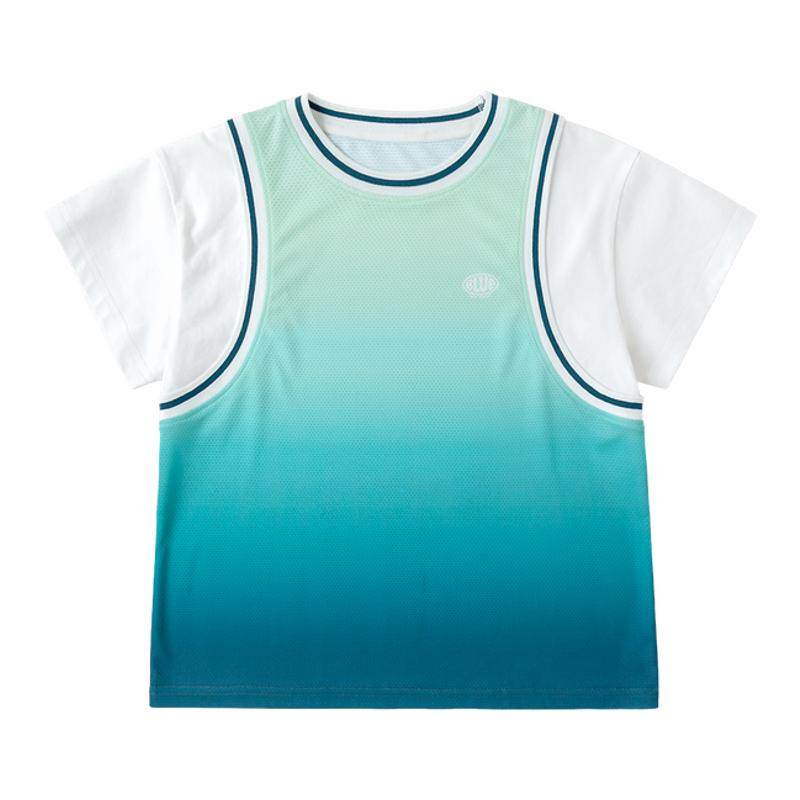 ���ڲ�������ɫ 110cm Bluemͯװ��ͯ����T����װ��ͯ������д�ͯ�˶�t��ѵ����������